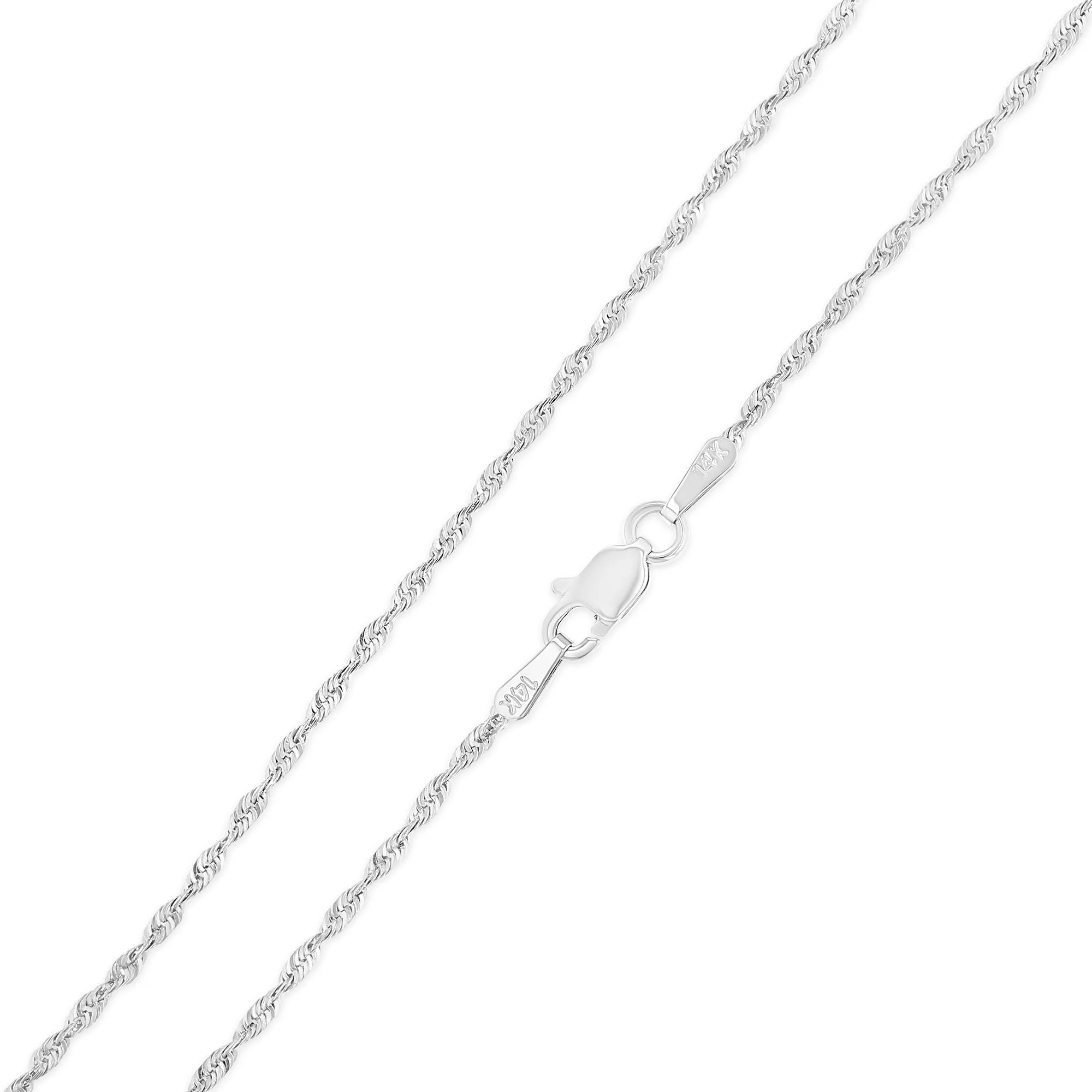 14K Gold 1.5mm Rope Chain