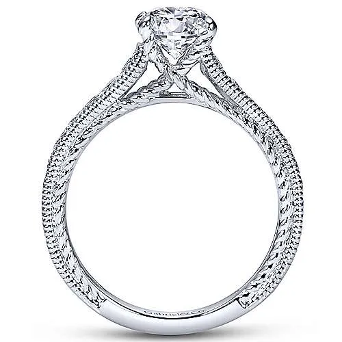 14k White Gold Engagement Ring - ER8823W44JJ
