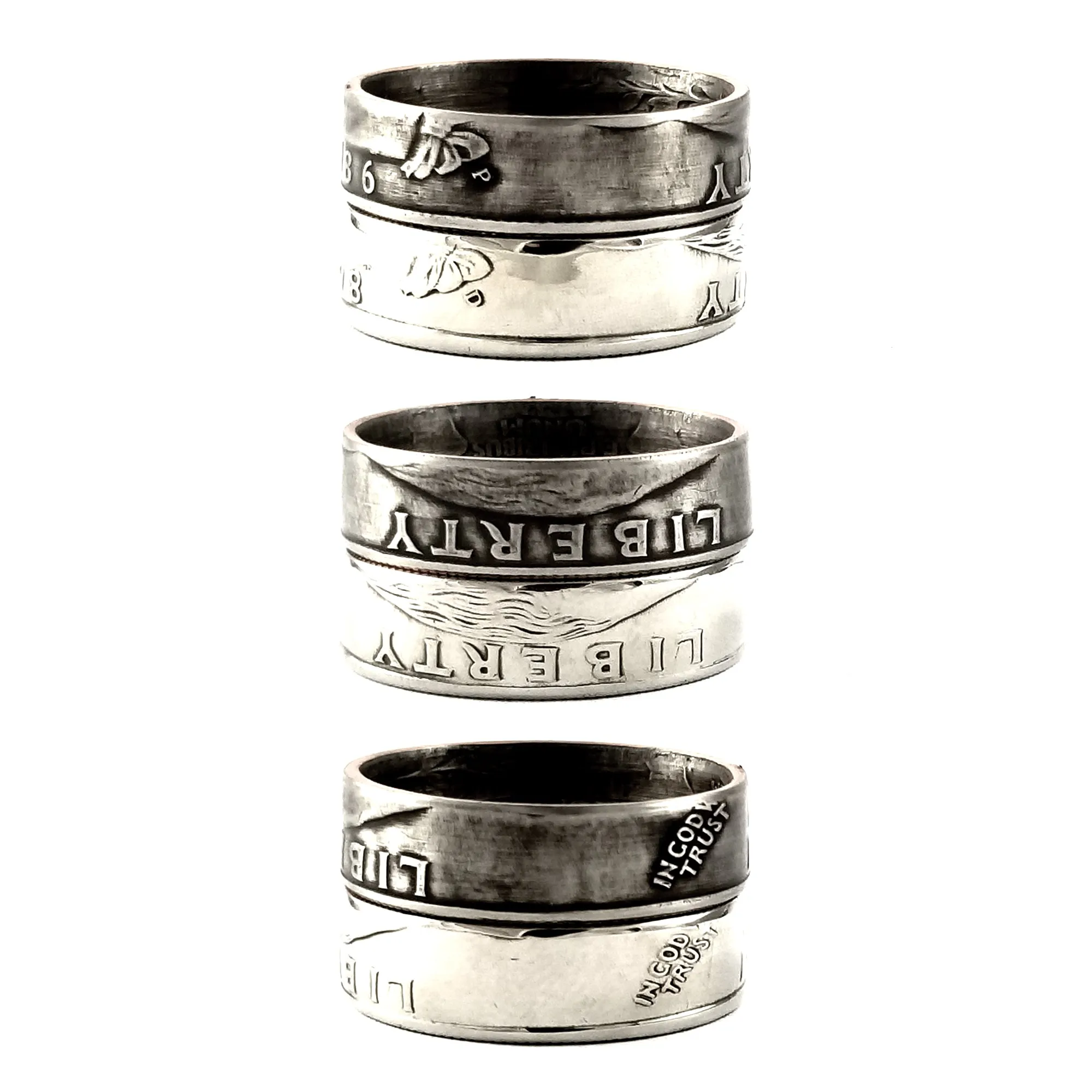 1985 Washington Quarter Coin Ring