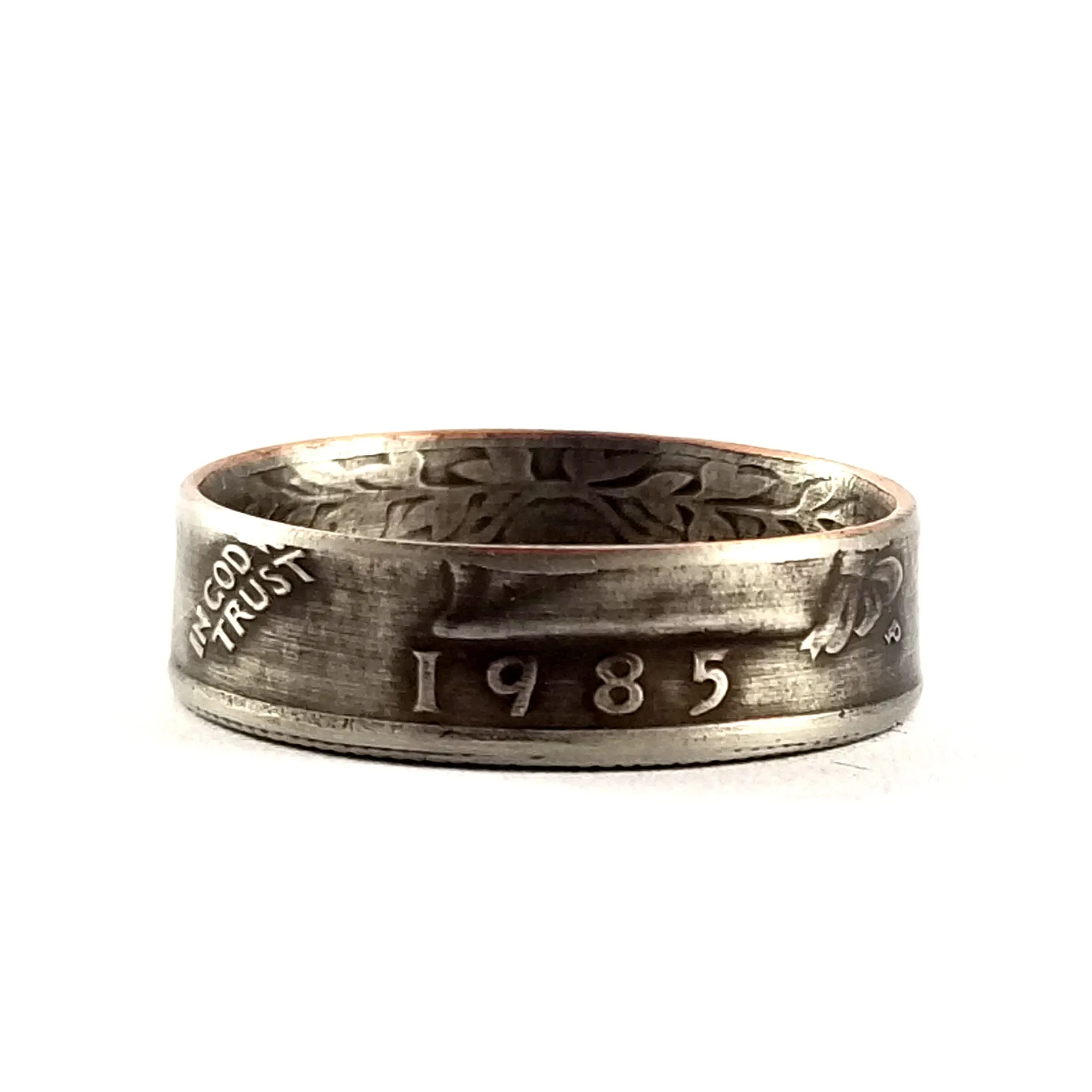 1985 Washington Quarter Coin Ring