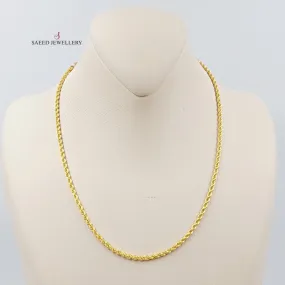 45cm Medium Thickness Rope Chain