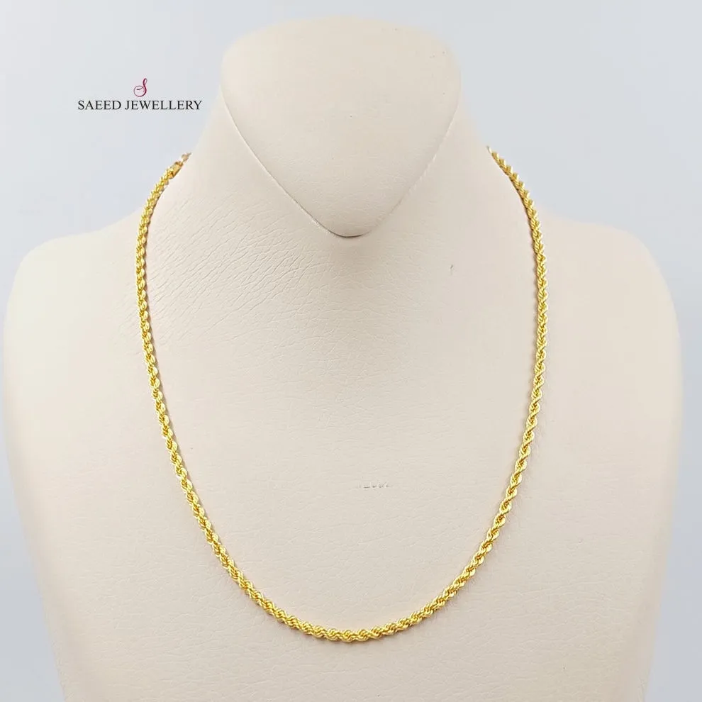 45cm Medium Thickness Rope Chain