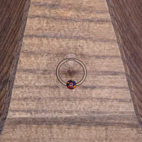 4mm Captive Bead- Black Opal