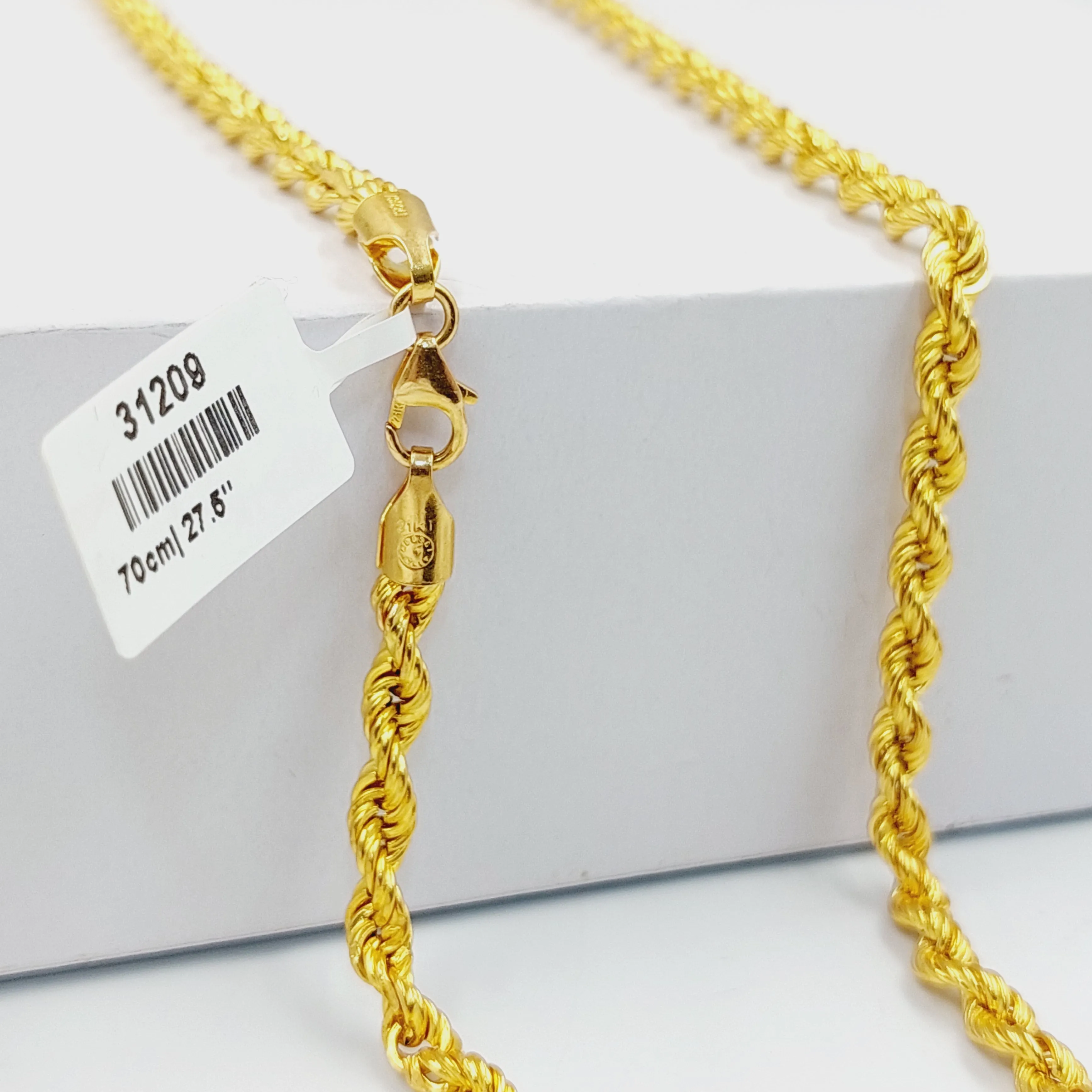 (4mm) Rope Chain 80cm