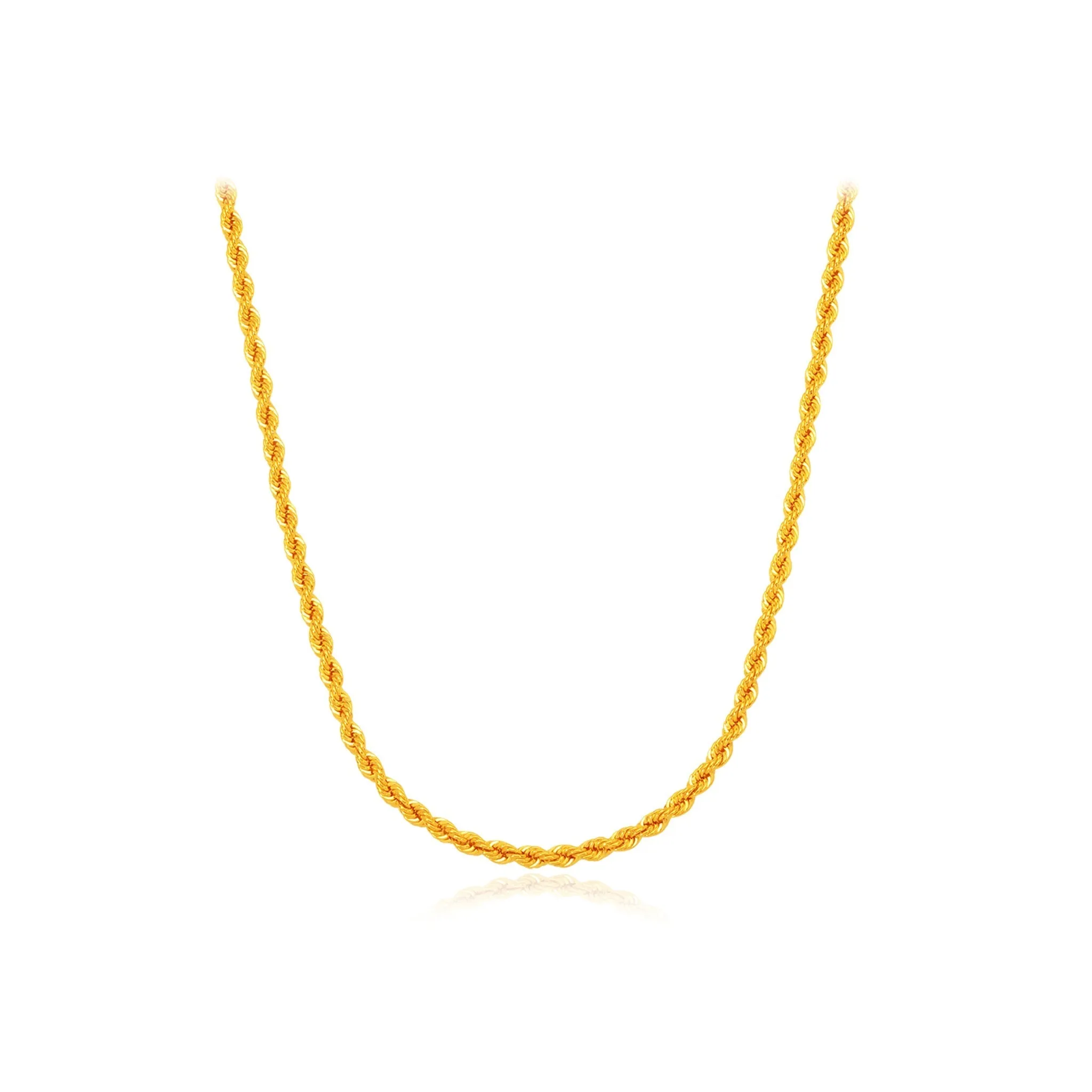 916 Gold Rope Chain (Solid)