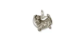 Airedale Terrier Charm Jewelry Sterling Silver Handmade Dog Charm AR2-C