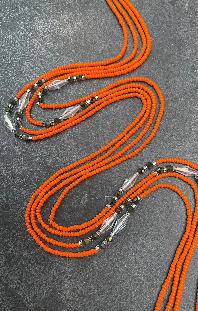 Aligned Spirit Tie On Waist Beads