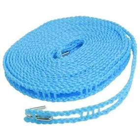 Anti-Slip Clothes Washing Line Drying Nylon Rope with Hooks (5mtr)