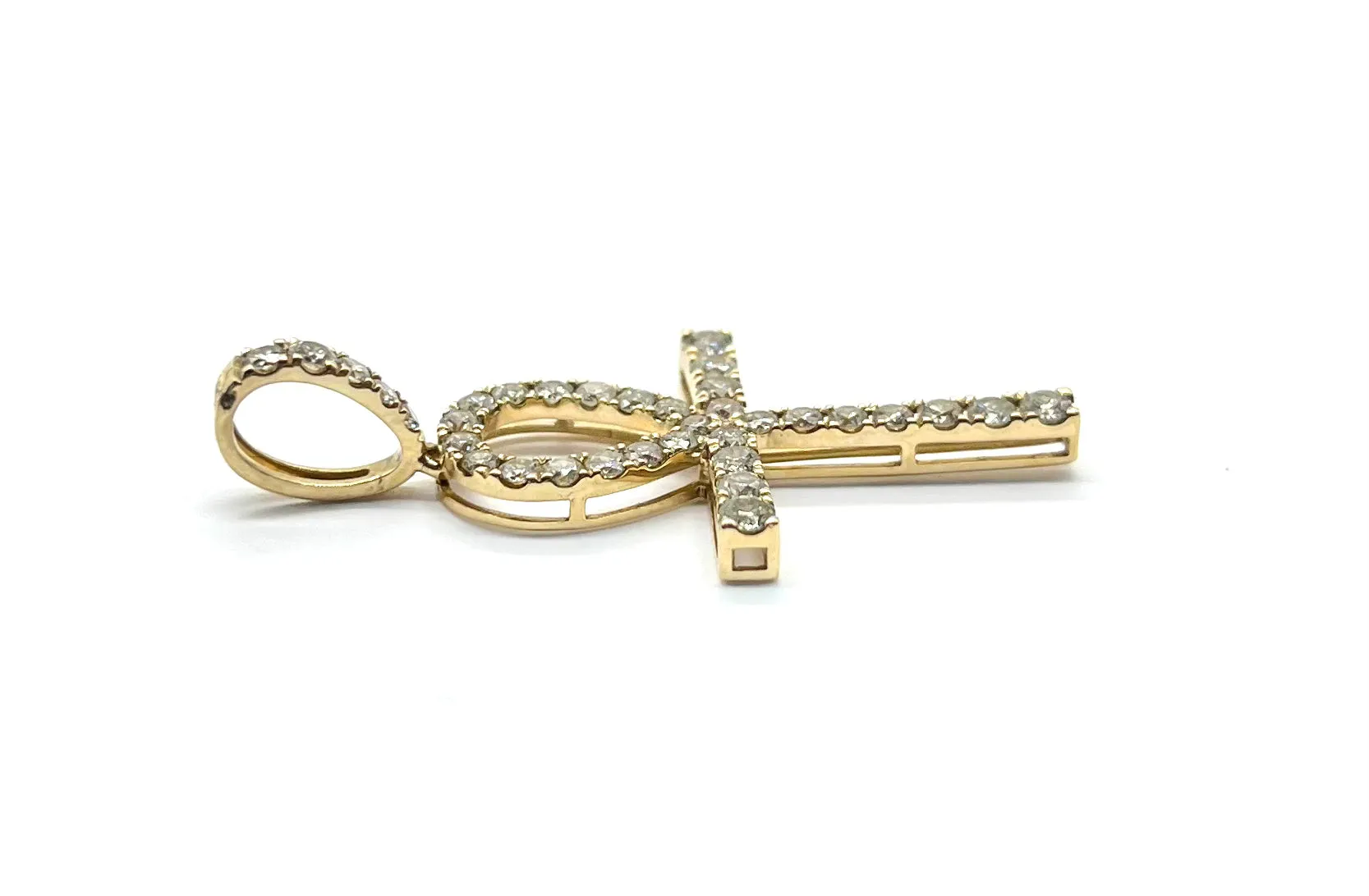 Diamond Ankh Pendant
