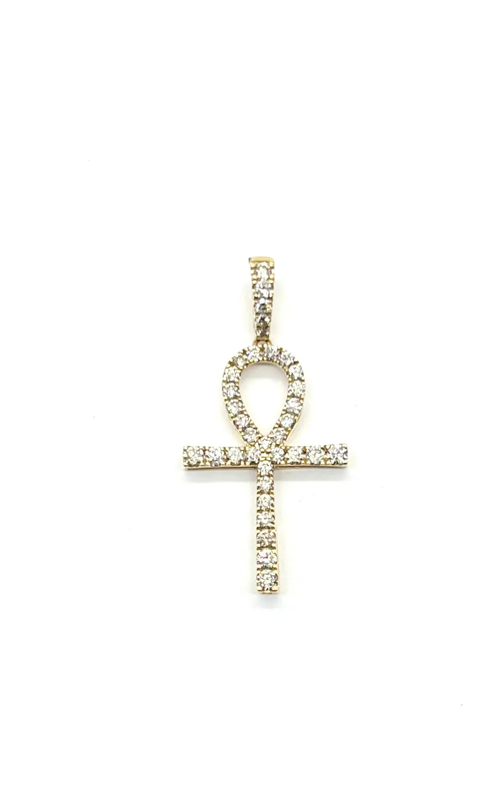 Diamond Ankh Pendant