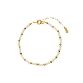 Elijah Anklet - Mother of Pearl