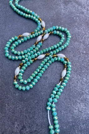 Extended Length 60 Inch Leap of Faith Lux Tie On  Waist Beads mi