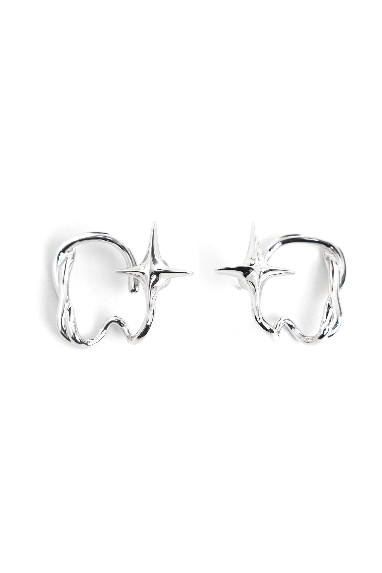 Four Stars Entangled Earrings