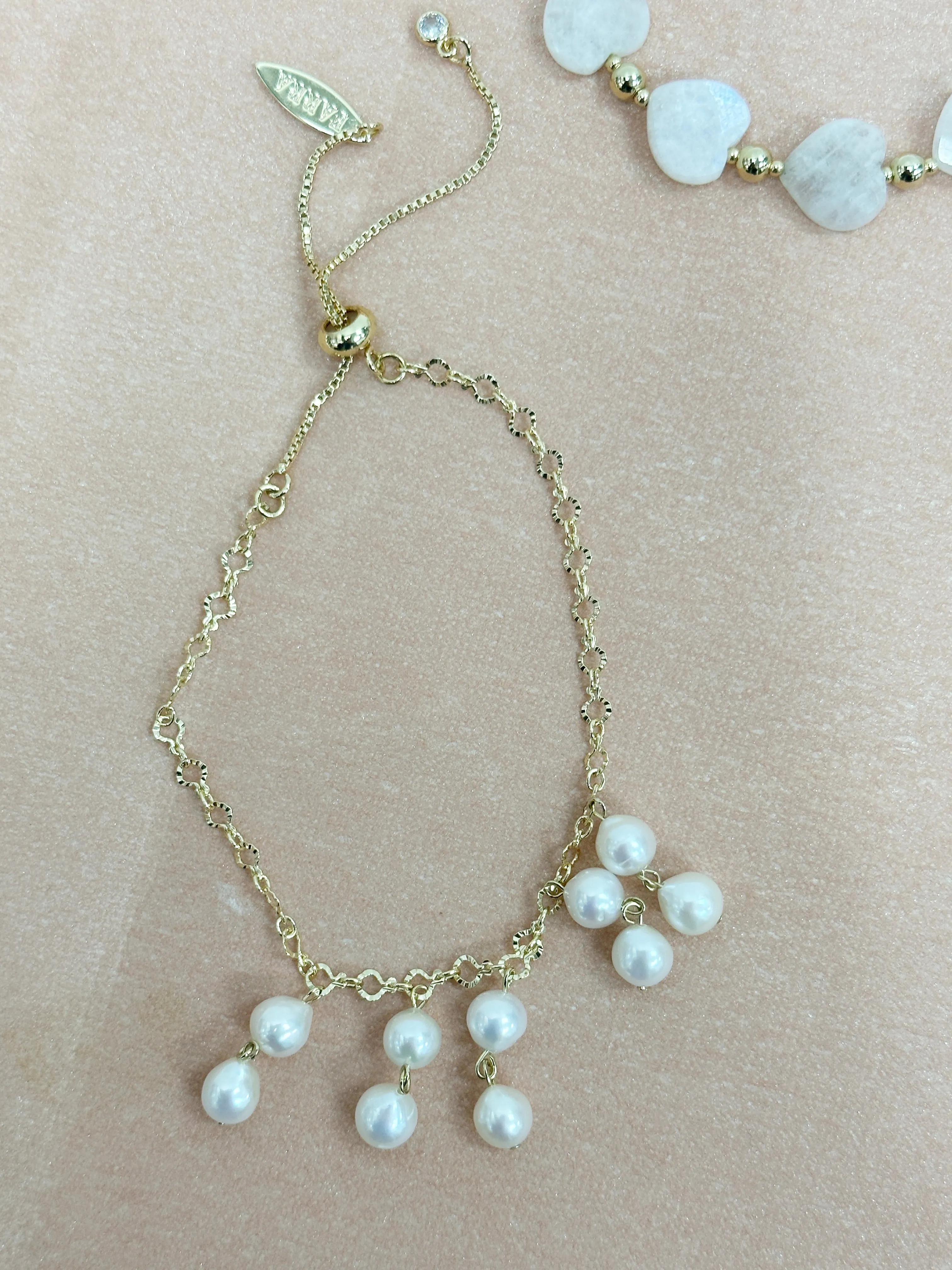 Freshwater Pearls Tassel Bracelet LB016