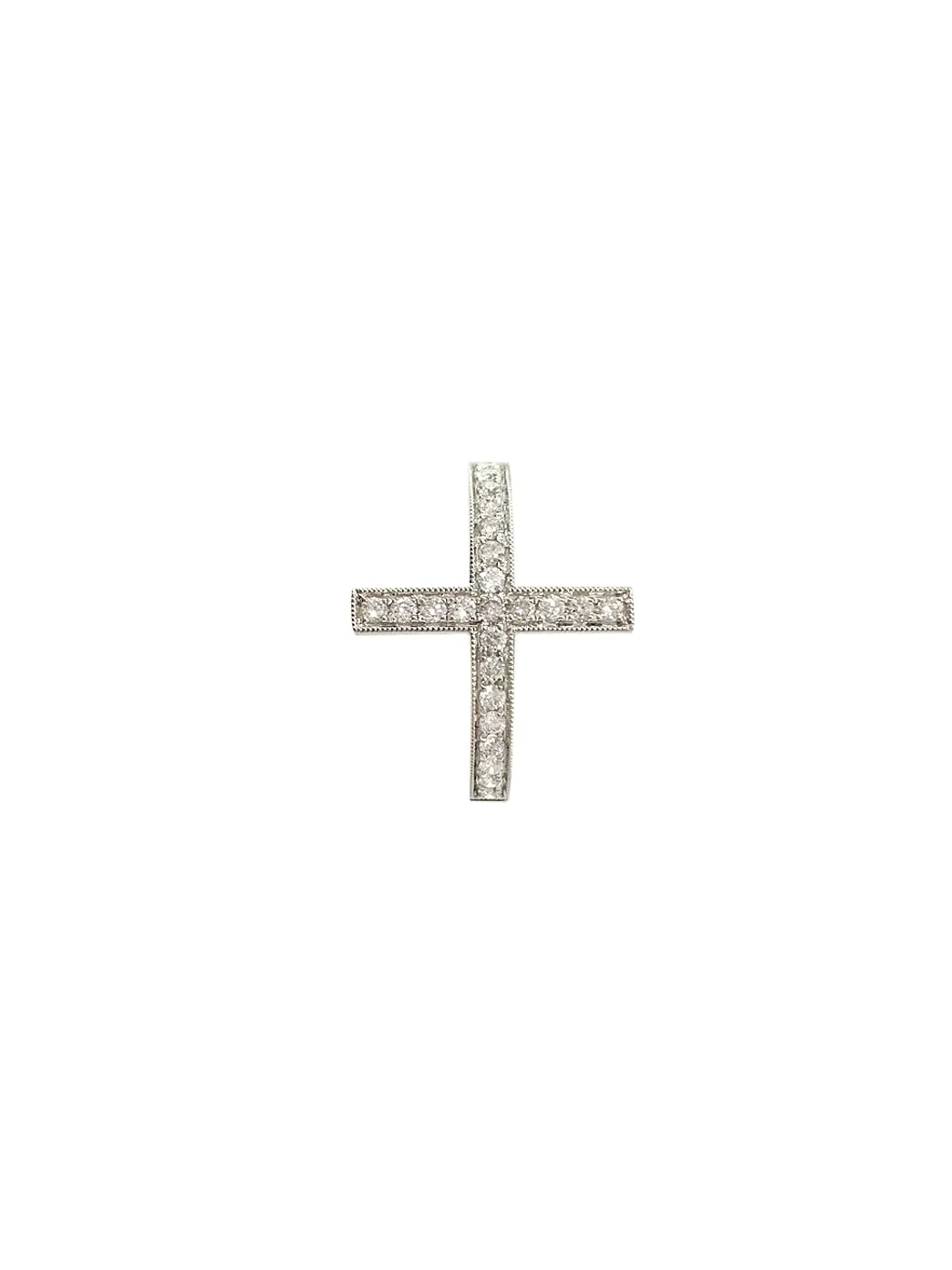 Gold & Diamond Side Cross Ring (Pre Order)