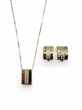 GOLD JEWELRY SET