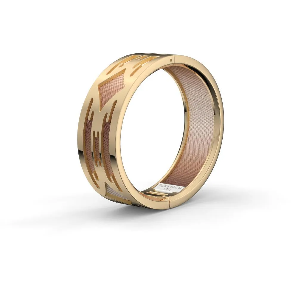 Ikat Bangle - Bronze Glow