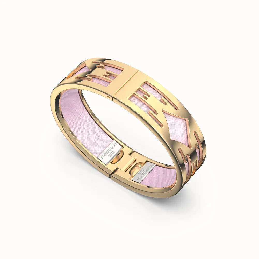 Ikat Bangle - Frangipani Pink