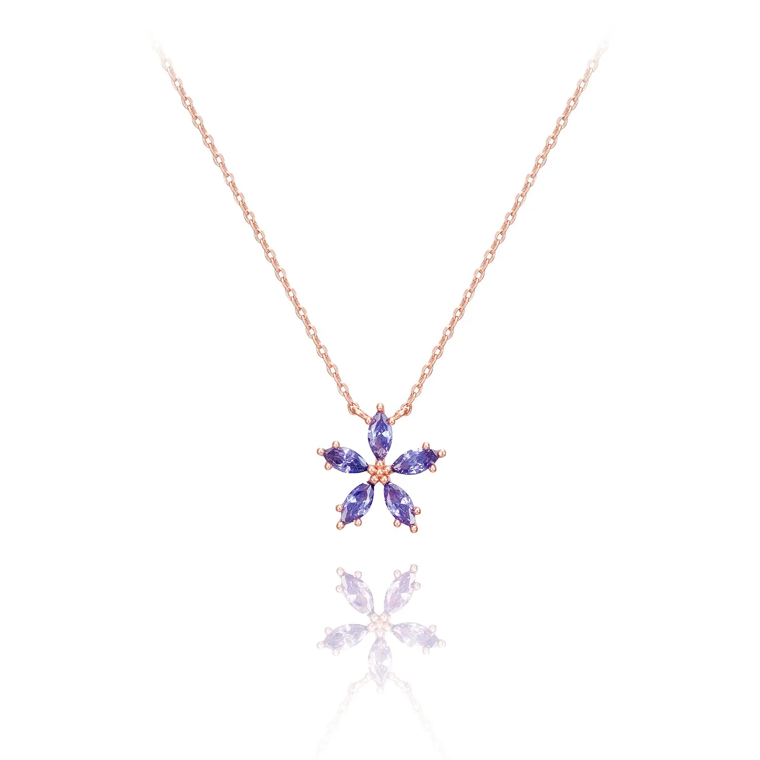 Lavender Bloom3 Necklace