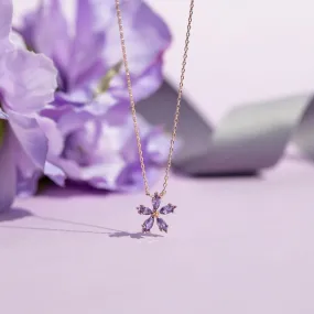 Lavender Bloom3 Necklace