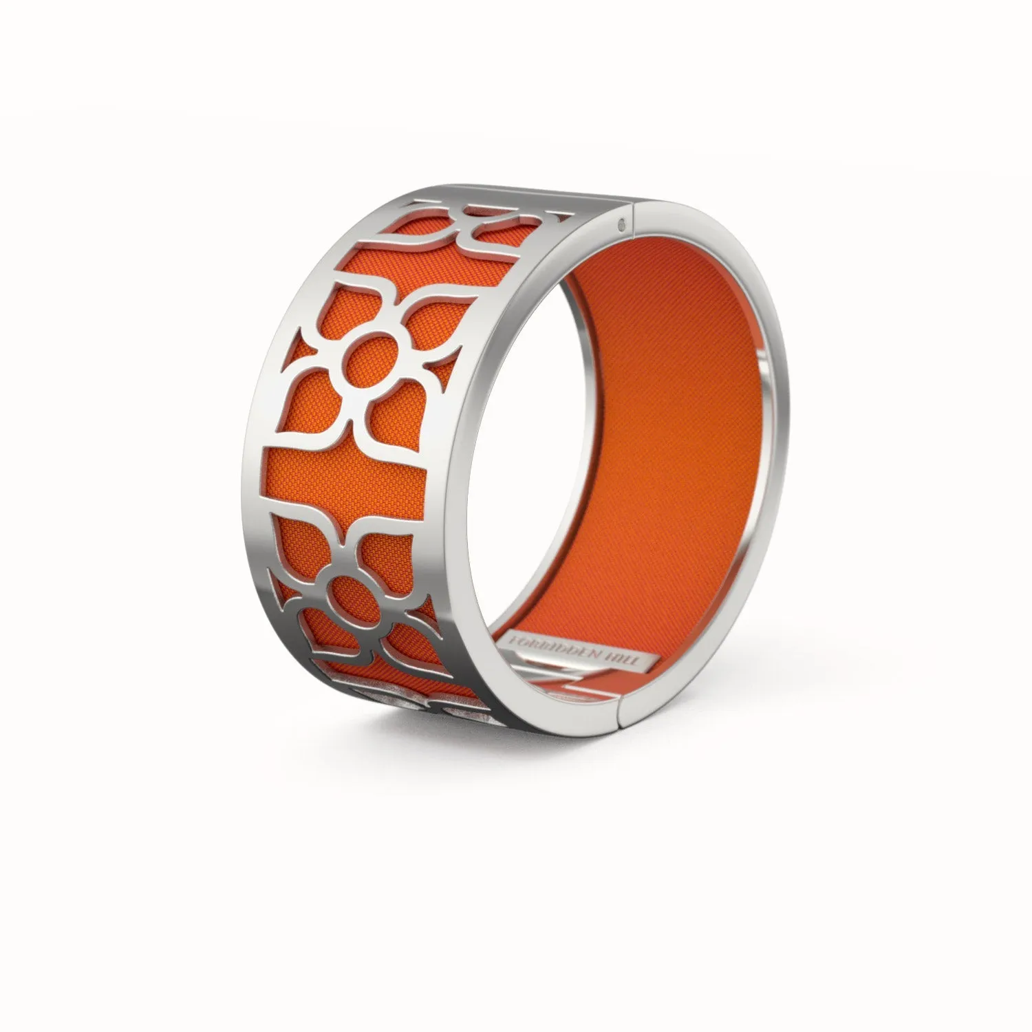 Lotus Bangle - Lava Orange