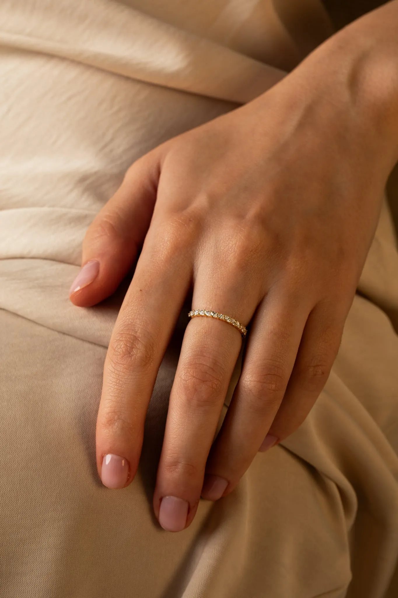Marquise Half Eternity Ring