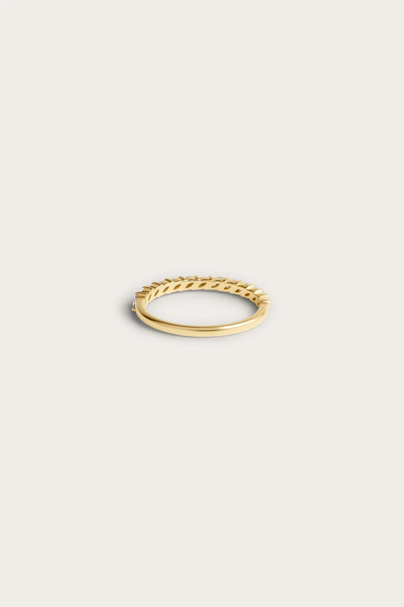 Marquise Half Eternity Ring