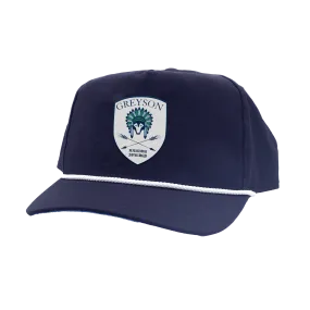 Members Only Wise Wolf Shield Rope Hat