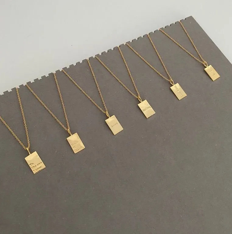 Memento Necklace 'To The One I Love'