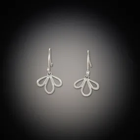 Open Leaf Trio Earrings