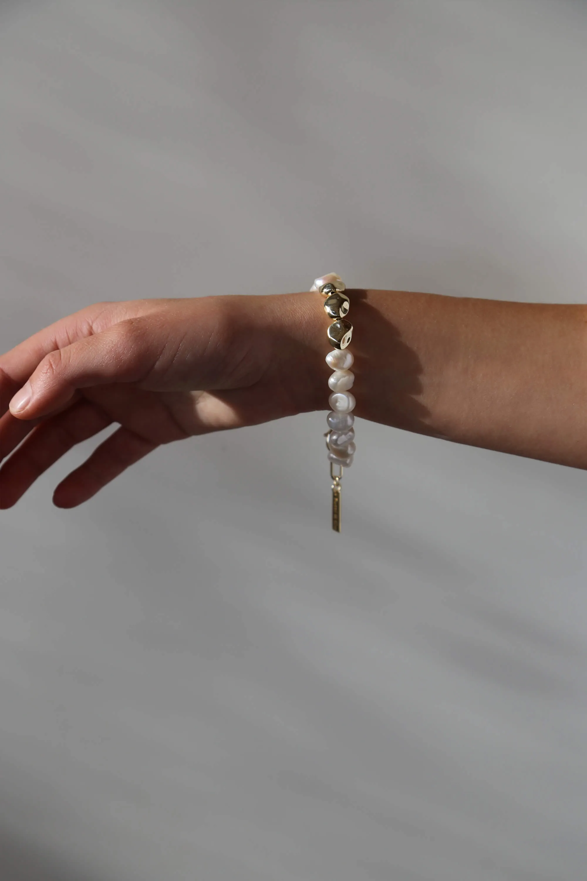 Organic Pearl Bracelet