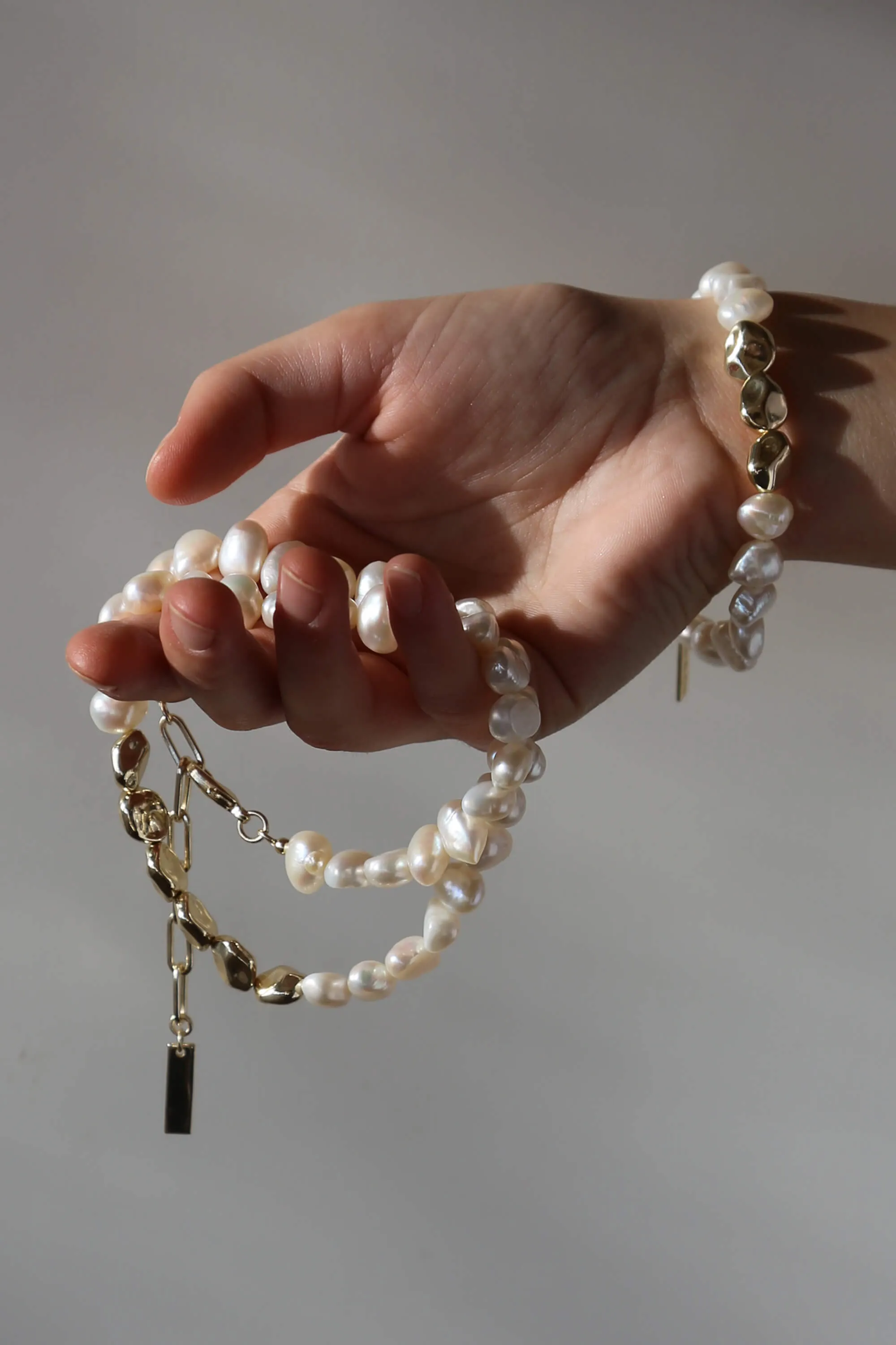 Organic Pearl Bracelet