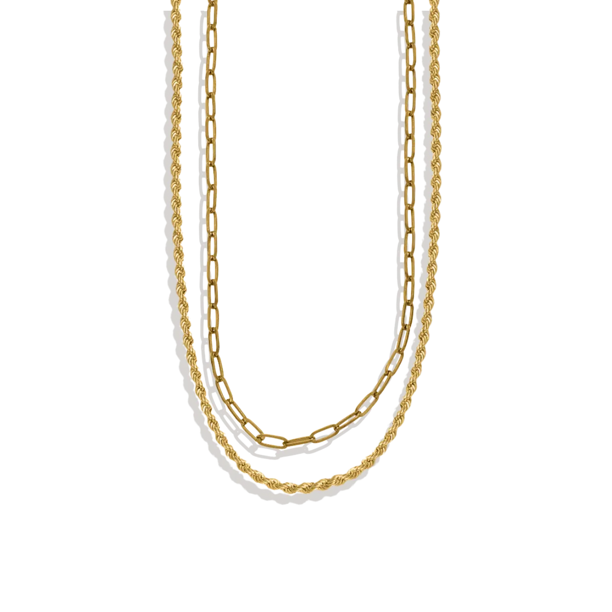 Rope   Paperclip Chain Set