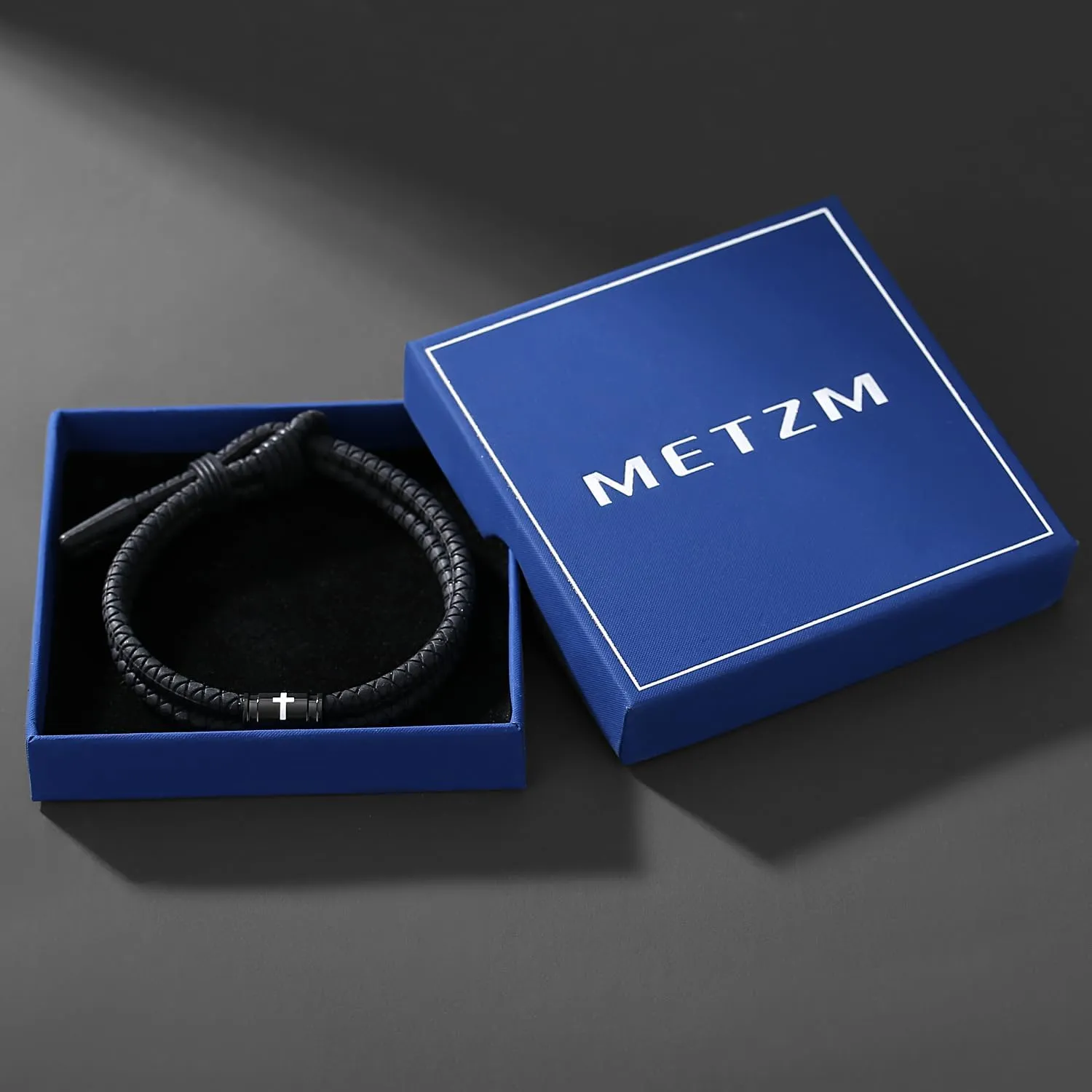 Silicone Cross Rope Bracelets for Men Women, Adjustable Waterproof Men's Rubber Sport Band Bracelet Jewelry Gifts