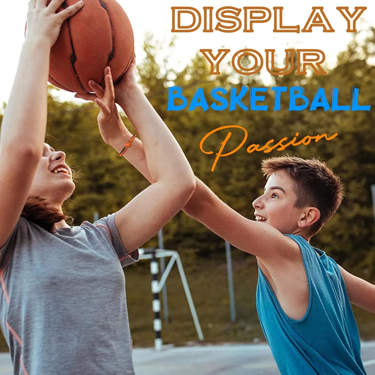 Soccer Baseball Basketball Bracelet Gifts for Boys Girls, Adjustable Handmade Braided Rope Silicone Bead Wristbands Bracelet, Sports Lover Teens Players Team Accessories Stuff Jewelry Gift for 6-16