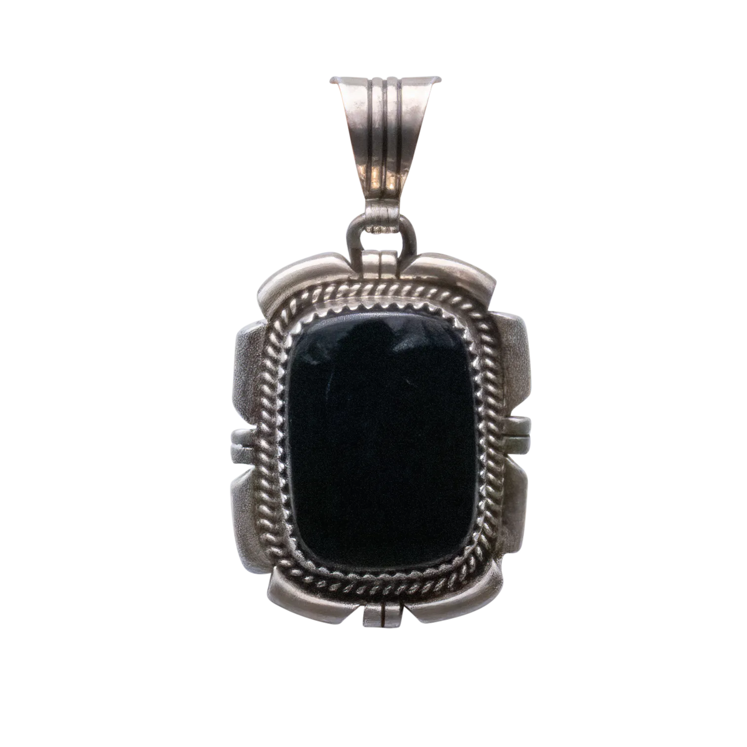 Square Onyx Pendant | Ted Etsitly