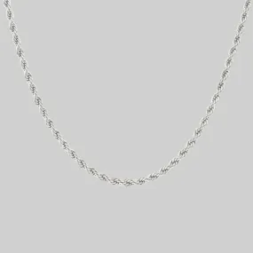 The Rope Chain - Silver
