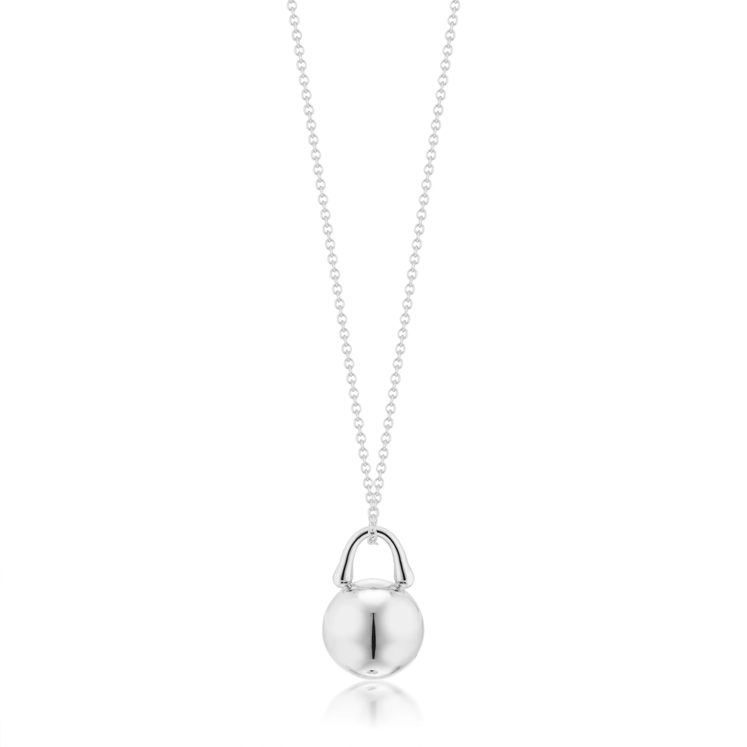 TreasureLock Bead Pendant 12.75mm in Sterling Silver