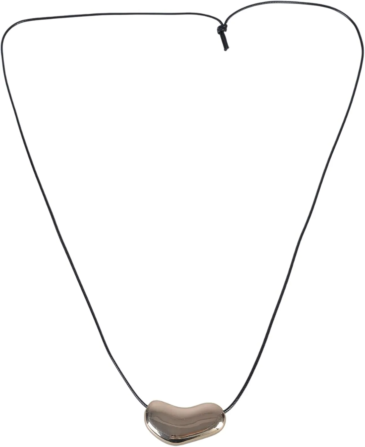 Unique Swirls Charm Rope Necklace On Leather Cord For Casual Wear Or Daily Use Fashion Accessory Gifting