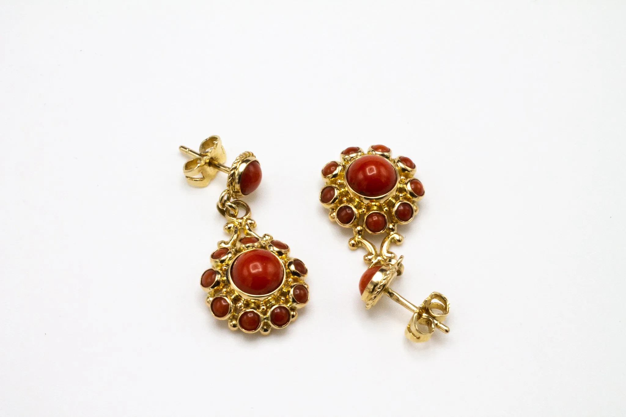 Vintage dutch pendant earings