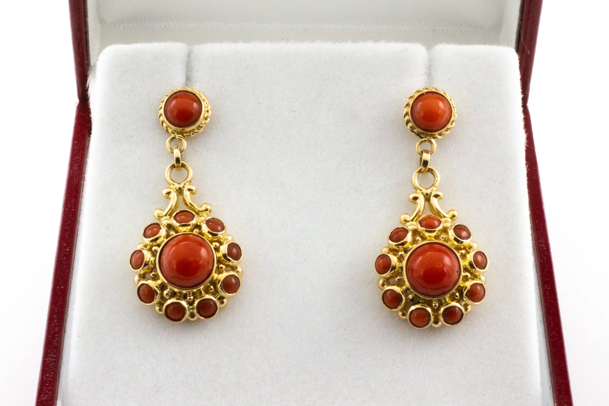 Vintage dutch pendant earings