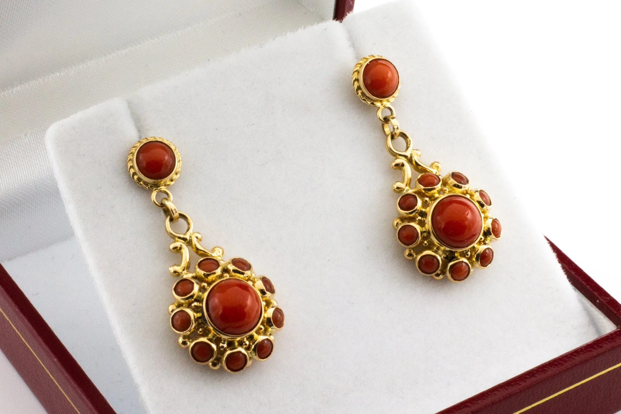 Vintage dutch pendant earings